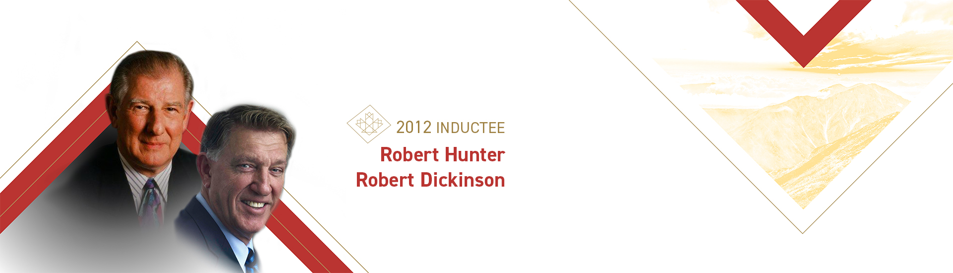 Robert Hunter (1927-2007) et Robert Dickinson (b. 1948)